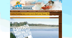 Desktop Screenshot of koastalkayaks.com